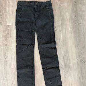 American Eagle Outfitters Black Straight Leg Jeans